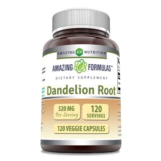 Foto 1 | Suplemento Amazing Formulas: Raíz De Diente De León, 520 Mg, 120 Cápsulas - Venta Internacional.
