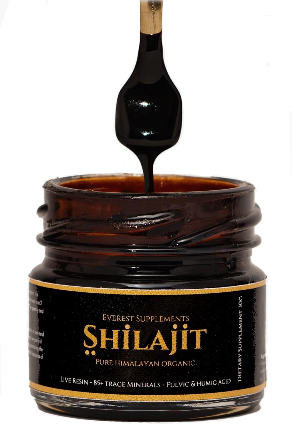 Foto 2 pulgar | Suplementos De Resina Shilajit Everest, Grado Dorado, 30 G, Orgánicos - Venta Internacional.