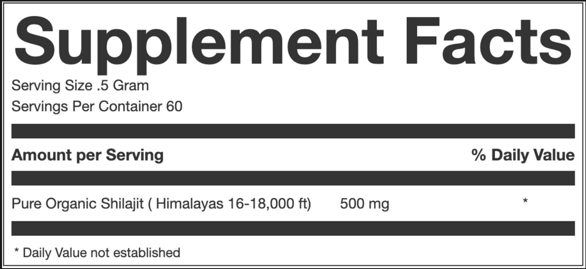 Foto 8 pulgar | Suplementos De Resina Shilajit Everest, Grado Dorado, 30 G, Orgánicos - Venta Internacional.