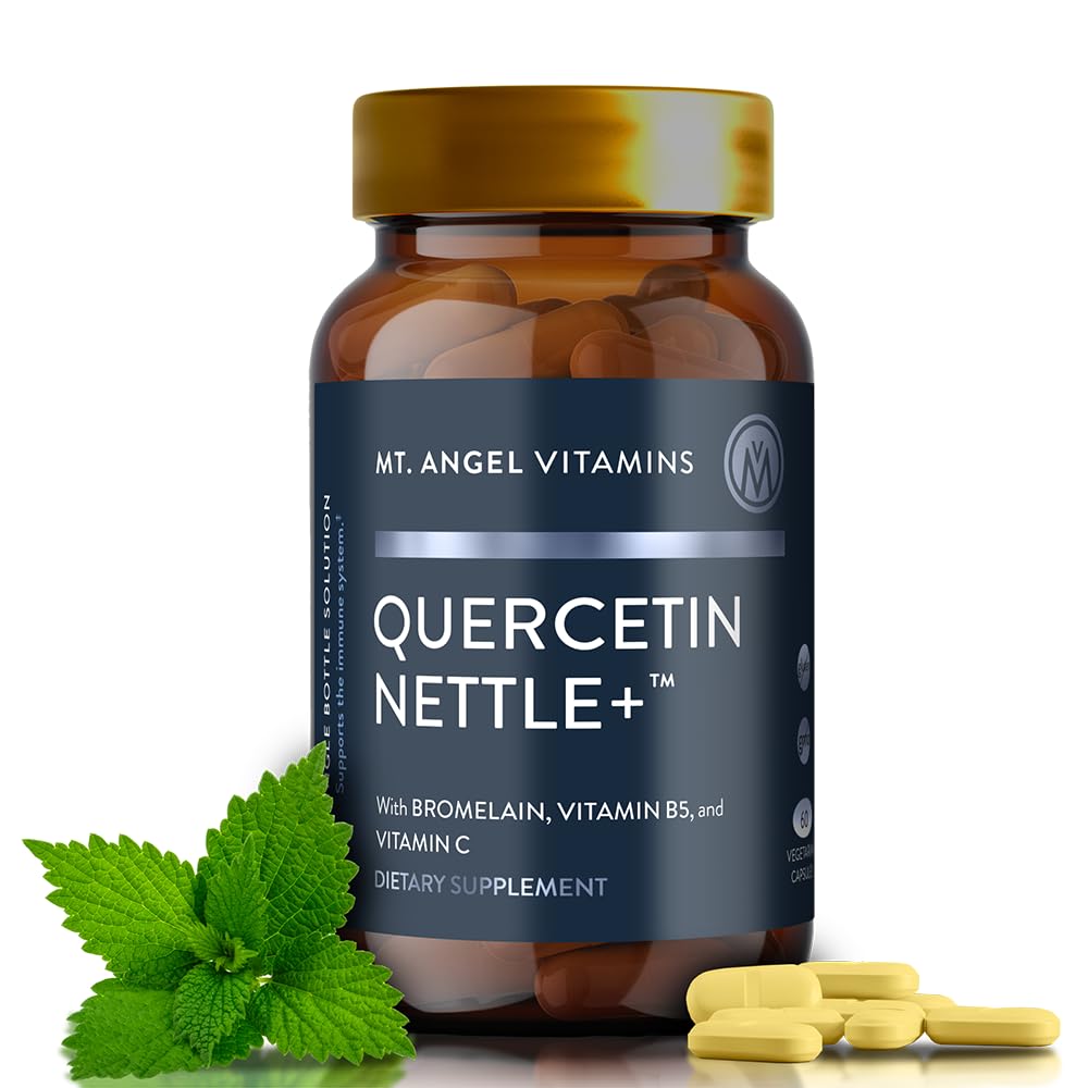 Suplemento Mt. Angel Vitamins, Quercetina Y Ortiga, 1000 Mg - Venta Internacional.