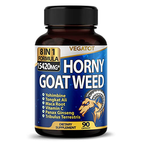 Foto 2 pulgar | Suplemento Vegatot Horny Goat Weed 15420 Mg 90 Cápsulas - Venta Internacional.