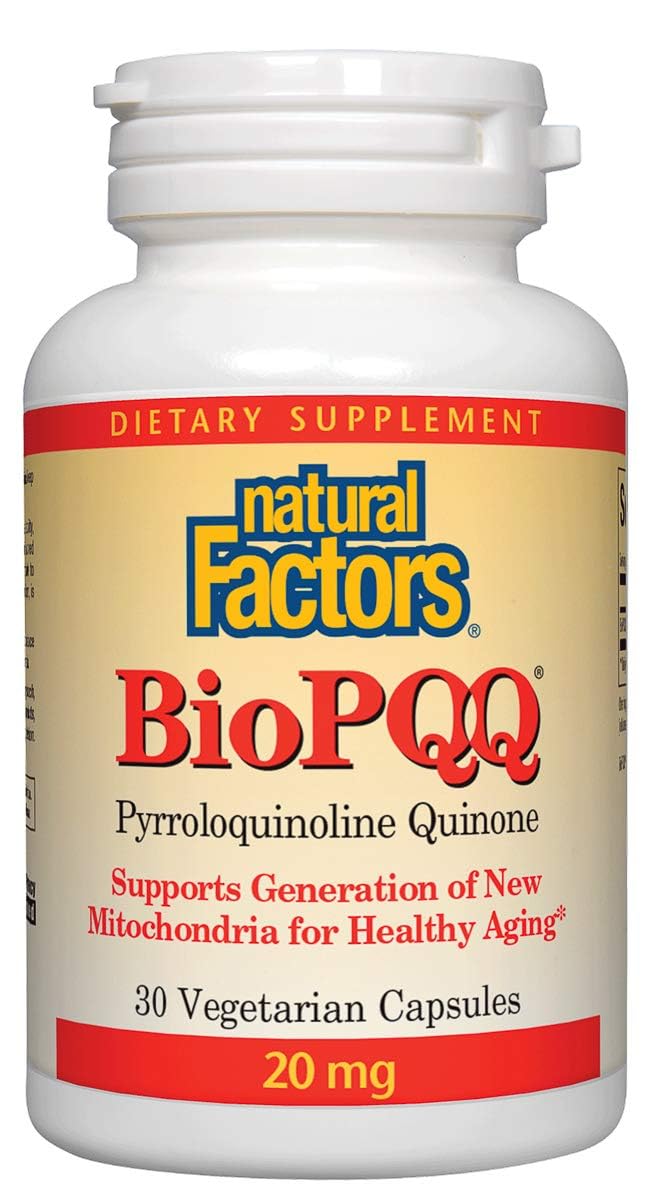 Foto 2 pulgar | Suplemento Natural Factors Biopqq 20 Mg 30 Cápsulas - Venta Internacional.