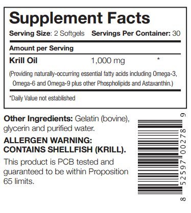 Foto 4 pulgar | Aceite De Krill Captains Aceite De Krill 100% Puro De La Antártida - Venta Internacional.