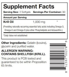 Foto 3 | Aceite De Krill Captains Aceite De Krill 100% Puro De La Antártida - Venta Internacional.