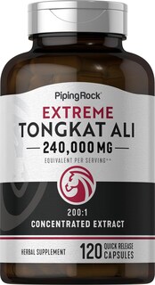 Foto 1 | Suplemento Piping Rock Tongkat Ali Para Hombres 1200 Mg 120 Cápsulas - Venta Internacional.