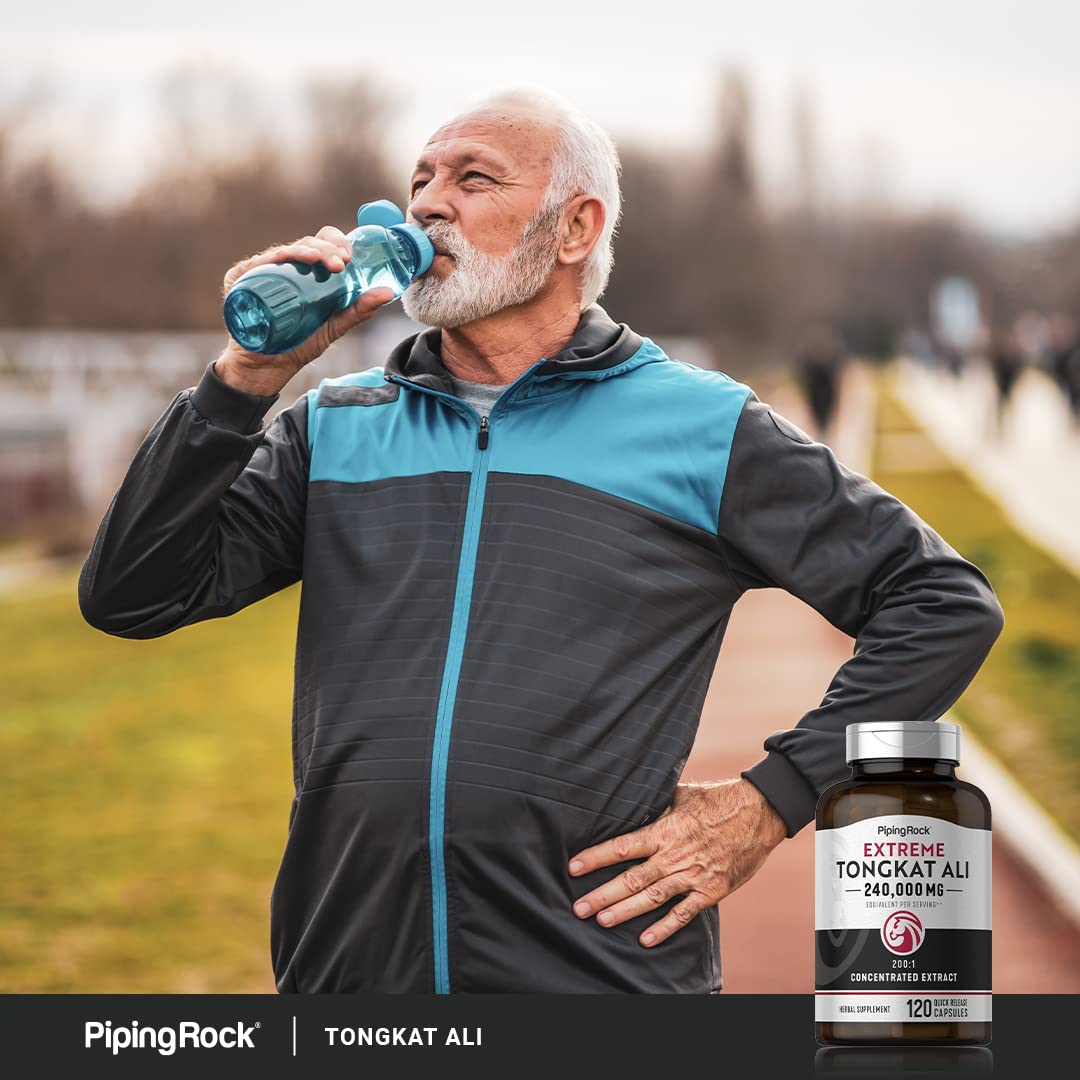 Foto 7 pulgar | Suplemento Piping Rock Tongkat Ali Para Hombres 1200 Mg 120 Cápsulas - Venta Internacional.