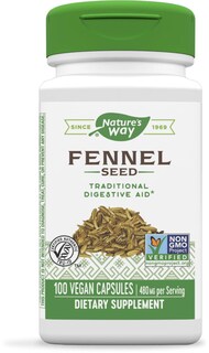 Foto 1 | Suplemento Nature's Way Para Ayudar A La Digestión Con Semillas De Hinojo, 100 Cápsulas - Venta Internacional.