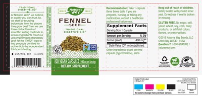 Foto 3 | Suplemento Nature's Way Para Ayudar A La Digestión Con Semillas De Hinojo, 100 Cápsulas - Venta Internacional.