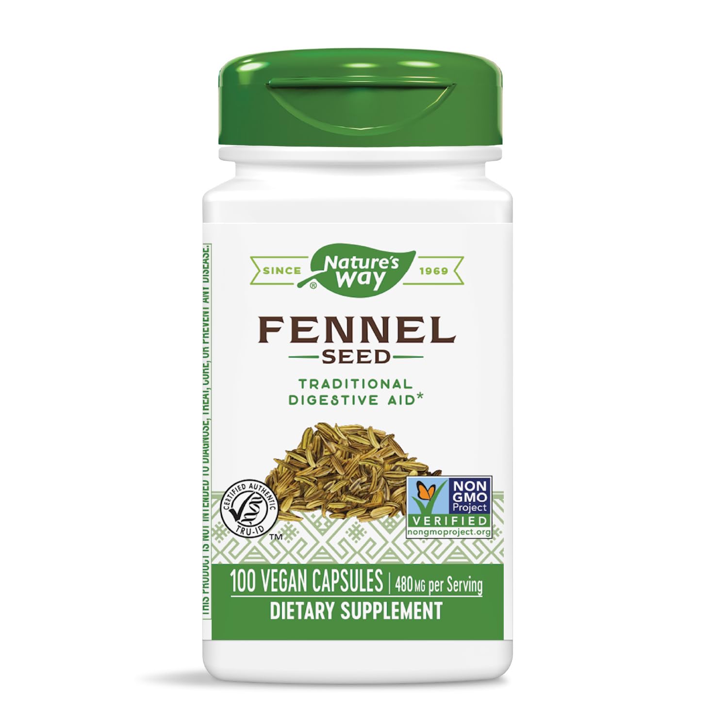 Foto 4 | Suplemento Nature's Way Para Ayudar A La Digestión Con Semillas De Hinojo, 100 Cápsulas - Venta Internacional.