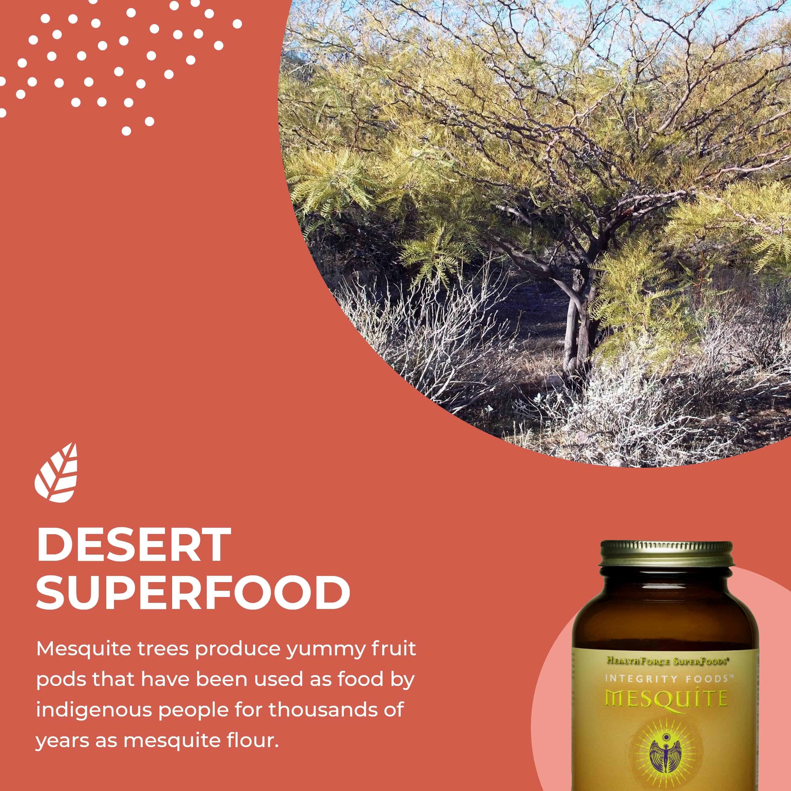 Foto 5 pulgar | Suplemento Healthforce Superfoods Integrity Foods Mezquite En Polvo, 180 G - Venta Internacional.