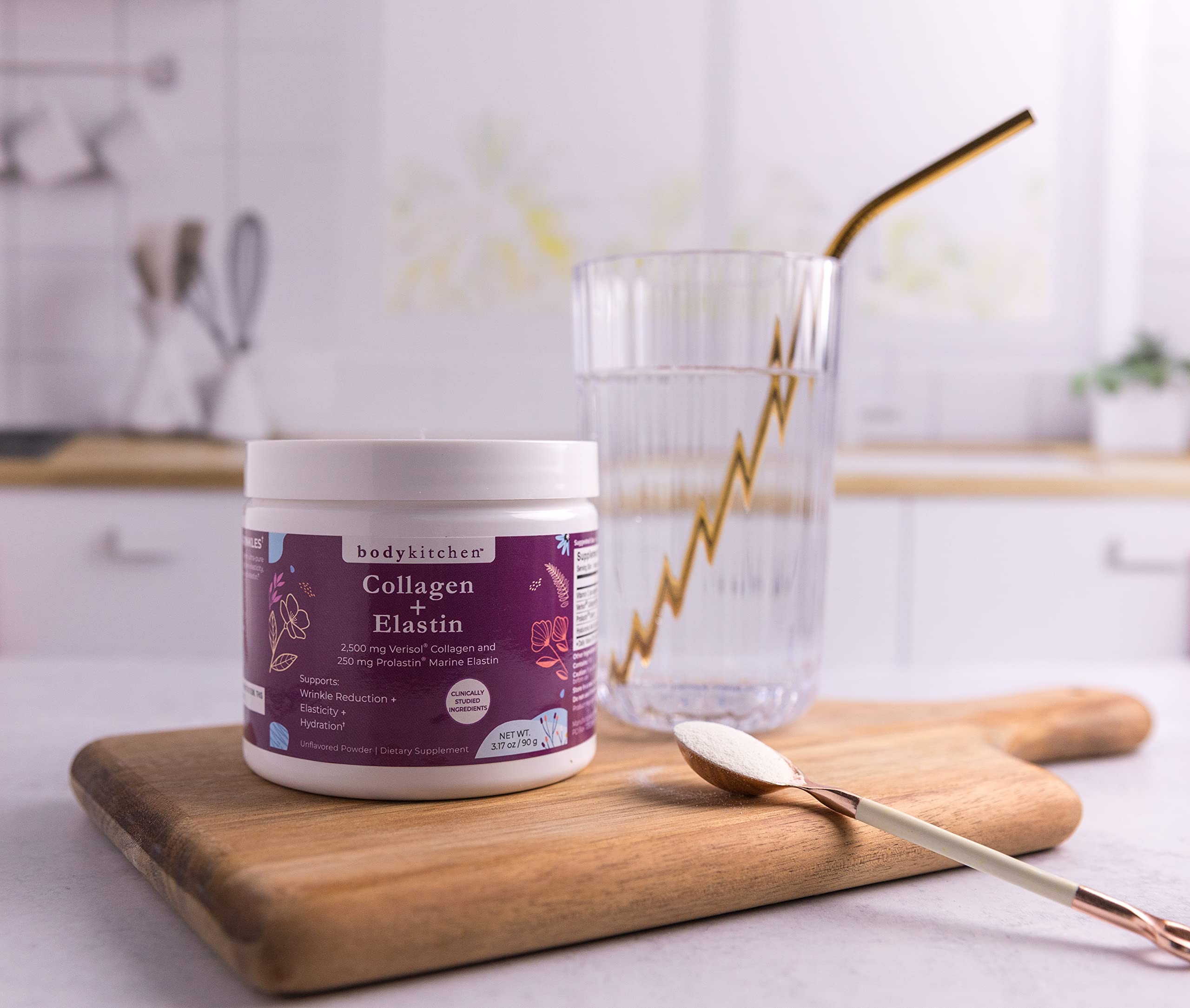 Foto 7 | Suplemento Body Kitchen De Colágeno Y Elastina 250 Mg Sin Sabor - Venta Internacional.