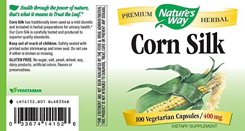 Foto 3 pulgar | Suplemento Nature's Way Corn Silk 100 Cápsulas (paquete De 2) - Venta Internacional.