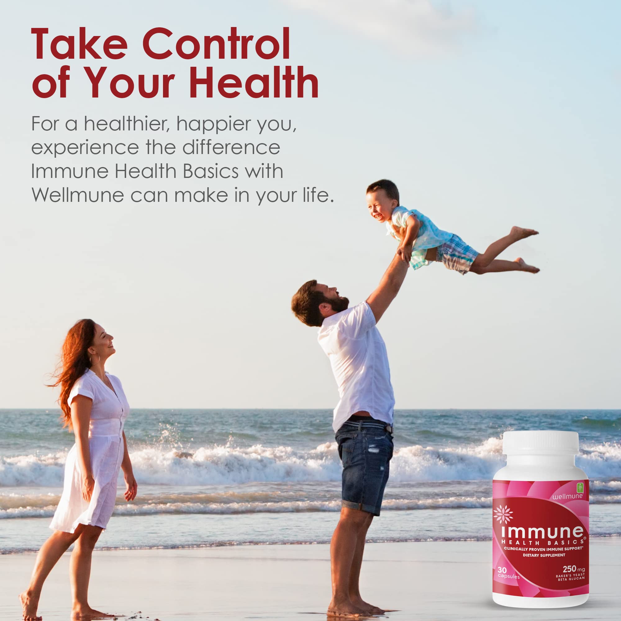 Foto 6 pulgar | Suplemento Immune Health Basics Wellmune Beta Glucan 250 Mg - Venta Internacional.