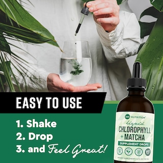 Foto 7 | Clorofila Líquida Y Gotas De Matcha Supplement 360 Nutrition - Venta Internacional.