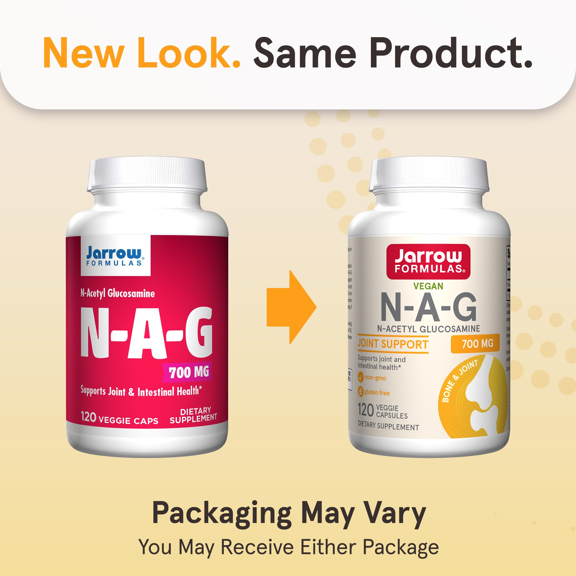 Foto 3 pulgar | Suplemento N-a-g De Jarrow Formulas, 700 Mg De N-acetil Glucosamina - Venta Internacional.