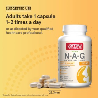 Foto 7 | Suplemento N-a-g De Jarrow Formulas, 700 Mg De N-acetil Glucosamina - Venta Internacional.