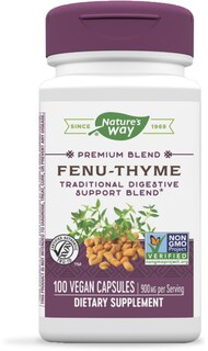 Foto 1 | Suplemento Nature's Way, Feno-tomillo, Apoyo Digestivo, 100 Cápsulas - Venta Internacional.