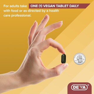 Foto 5 | Suplemento Multivitamínico Y Mineral Vegano Deva 90 Comprimidos X2 - Venta Internacional.