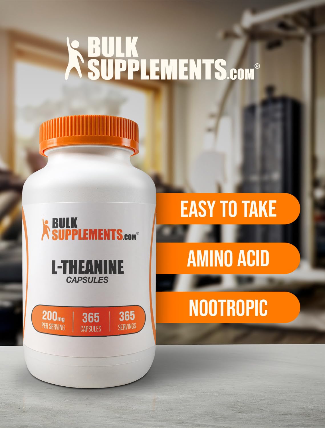 Foto 6 pulgar | Suplemento Bulksupplements.com L-teanina 200 Mg 365 Cápsulas - Venta Internacional.