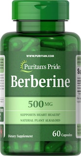 Foto 1 | Suplemento Puritan's Pride Berberine 500 Mg 60 Cápsulas - Venta Internacional.
