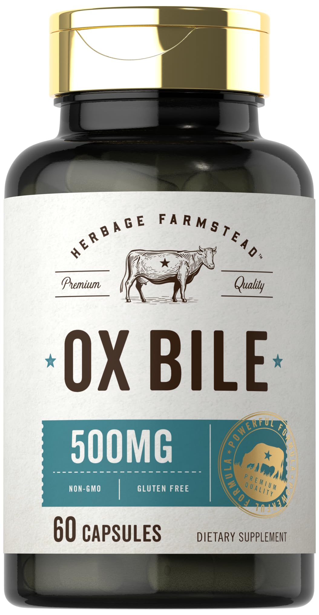 Foto 2 pulgar | Suplemento Carlyle Ox Bile 500 Mg 60 Cápsulas De Enzima Digestiva - Venta Internacional.