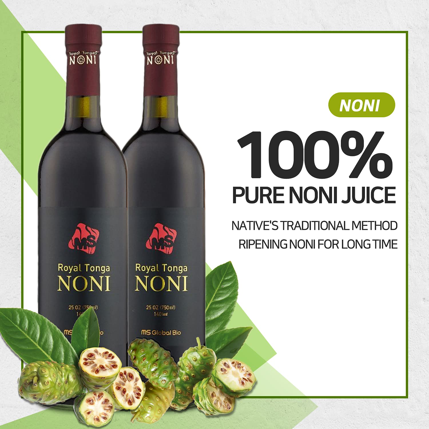 Foto 3 pulgar | Noni Juice Ms Global Bio Royal Tonga 750 Ml 100% Auténtico - Venta Internacional.