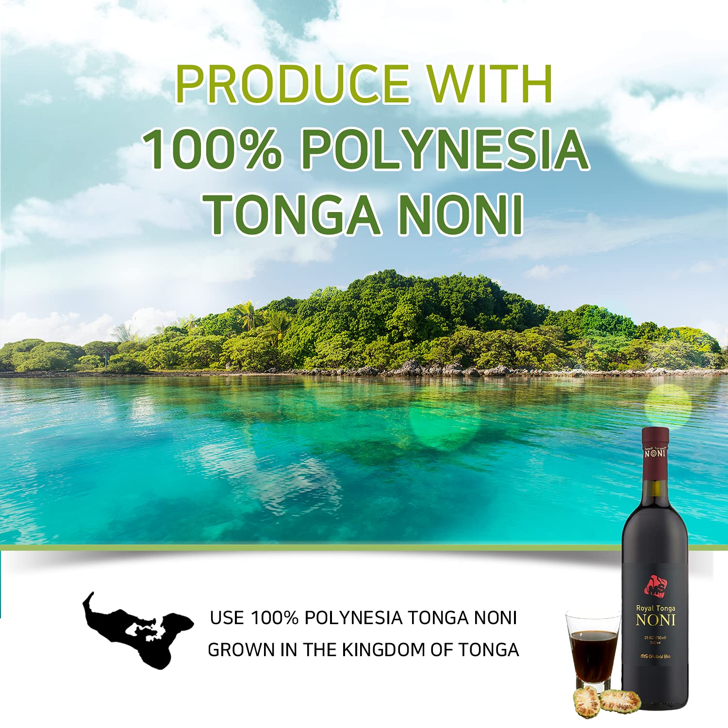 Foto 5 pulgar | Noni Juice Ms Global Bio Royal Tonga 750 Ml 100% Auténtico - Venta Internacional.