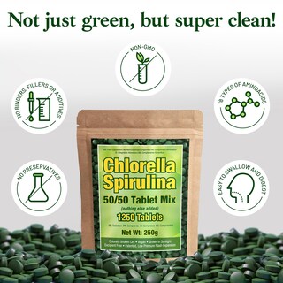 Foto 3 | Suplemento Good Natured Premium Clorella Spirulina 1,250 Ta - Venta Internacional.