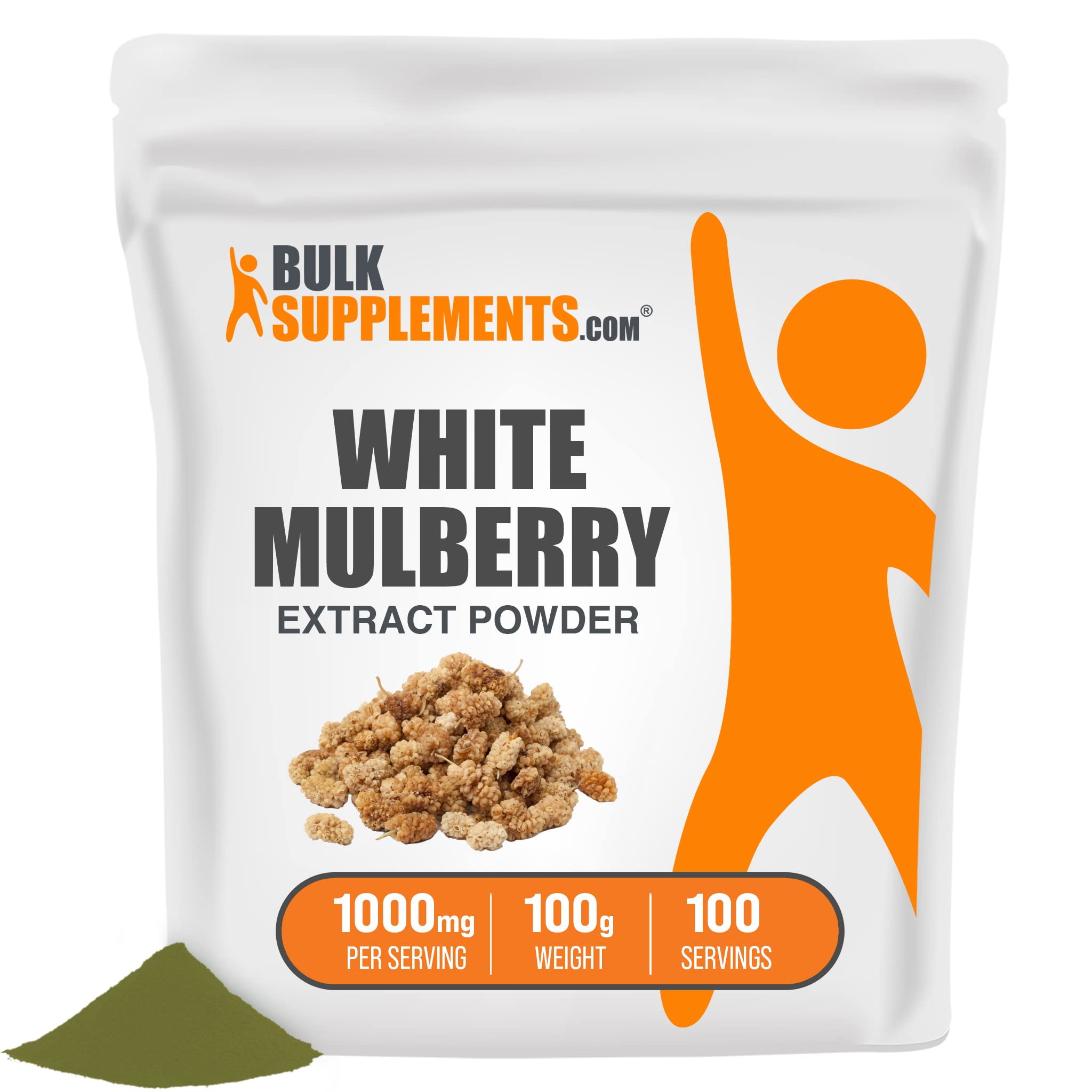 Foto 2 pulgar | Suplemento Bulksupplements.com Extracto De Morera Blanca 1000 Mg - Venta Internacional.