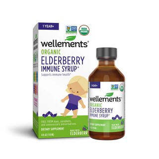 Foto 1 | Syrup Wellements Organic Children's Elderberry Immune 120 Ml - Venta Internacional.