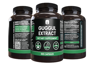 Foto 4 | Suplemento Con Ingredientes Originales Puros, Extracto De Guggul, 365 Cápsulas - Venta Internacional.