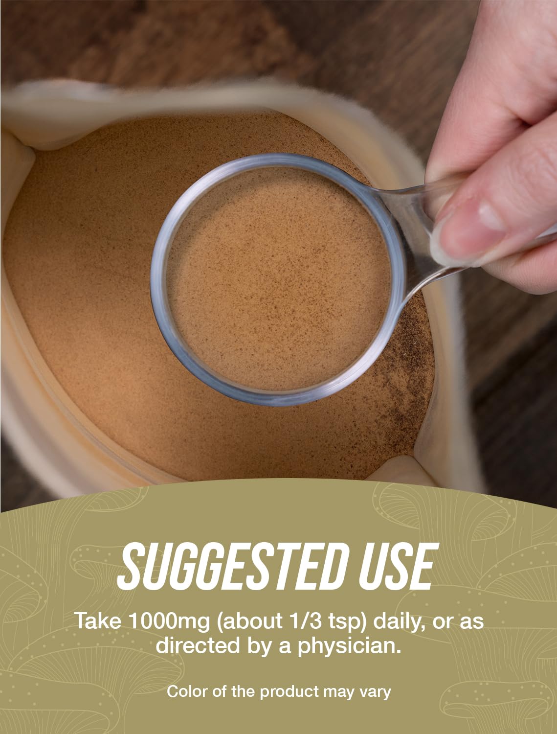 Foto 5 pulgar | Suplemento Bulksupplements Con Hongos De Cola De Pavo, 250 G - Venta Internacional.
