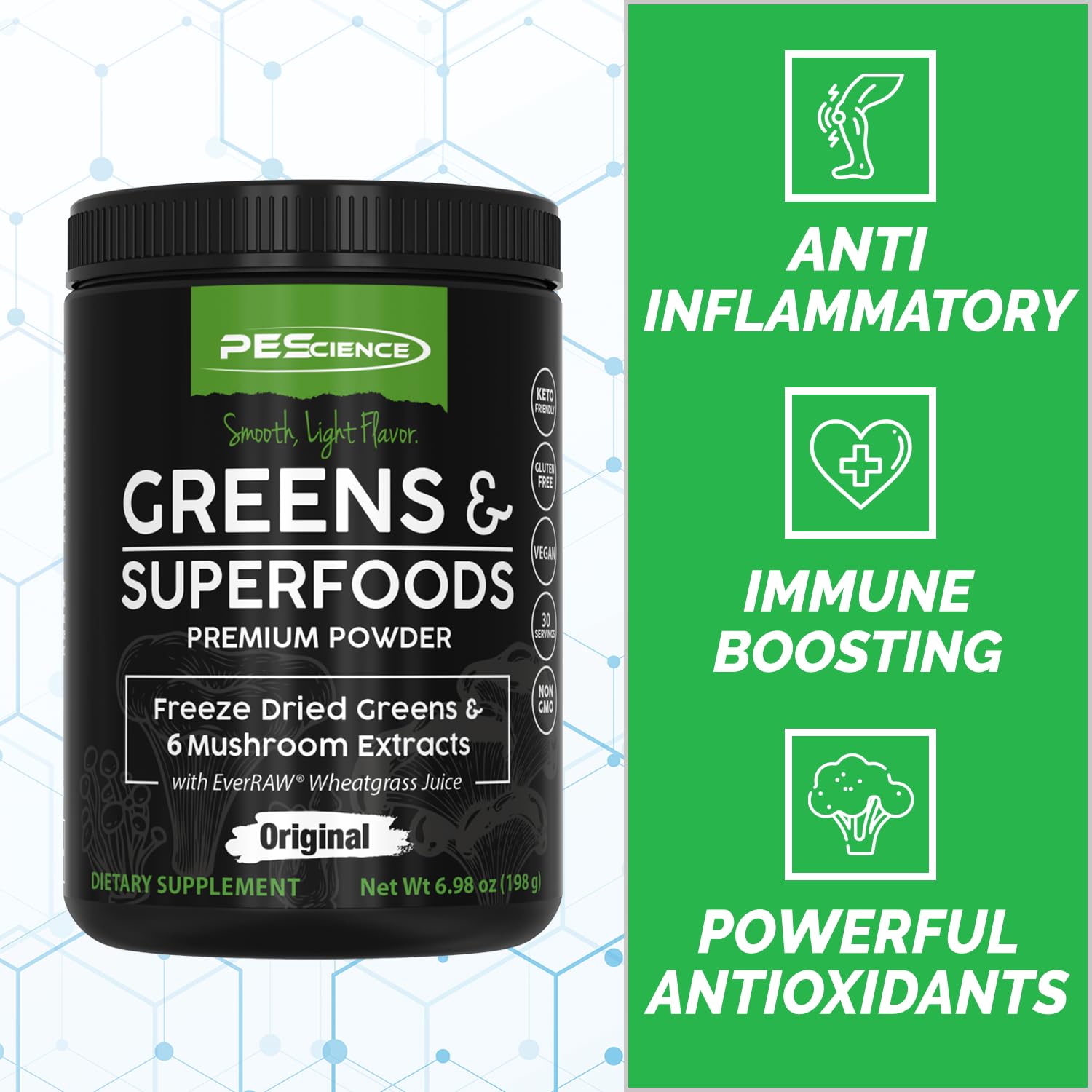 Foto 4 pulgar | Suplemento Pescience Greens & Superfoods En Polvo, 30 Porciones - Venta Internacional.