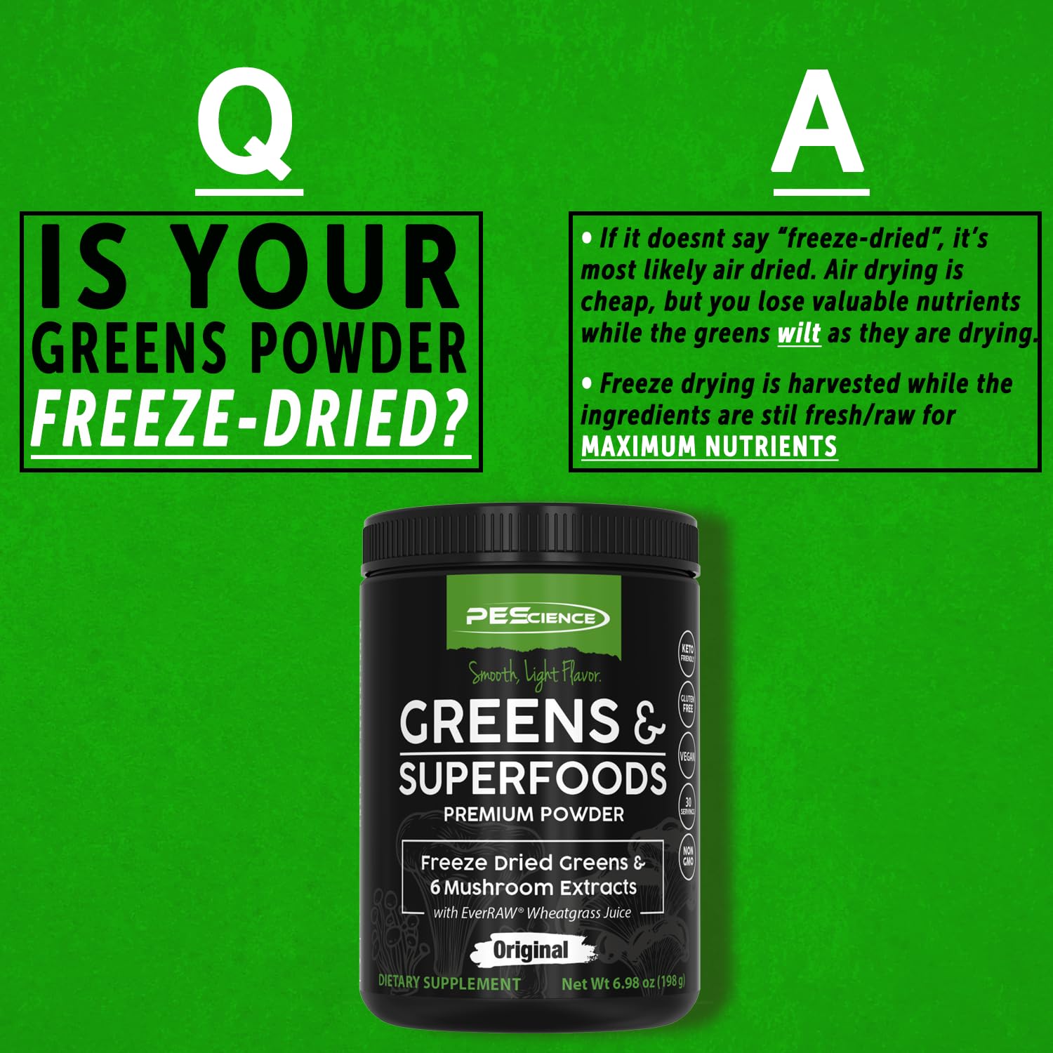 Foto 6 pulgar | Suplemento Pescience Greens & Superfoods En Polvo, 30 Porciones - Venta Internacional.