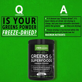 Foto 5 | Suplemento Pescience Greens & Superfoods En Polvo, 30 Porciones - Venta Internacional.
