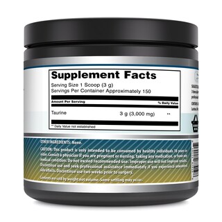 Foto 2 | Suplemento De Taurina En Polvo De Amazing Formulas, 454 G - Venta Internacional.