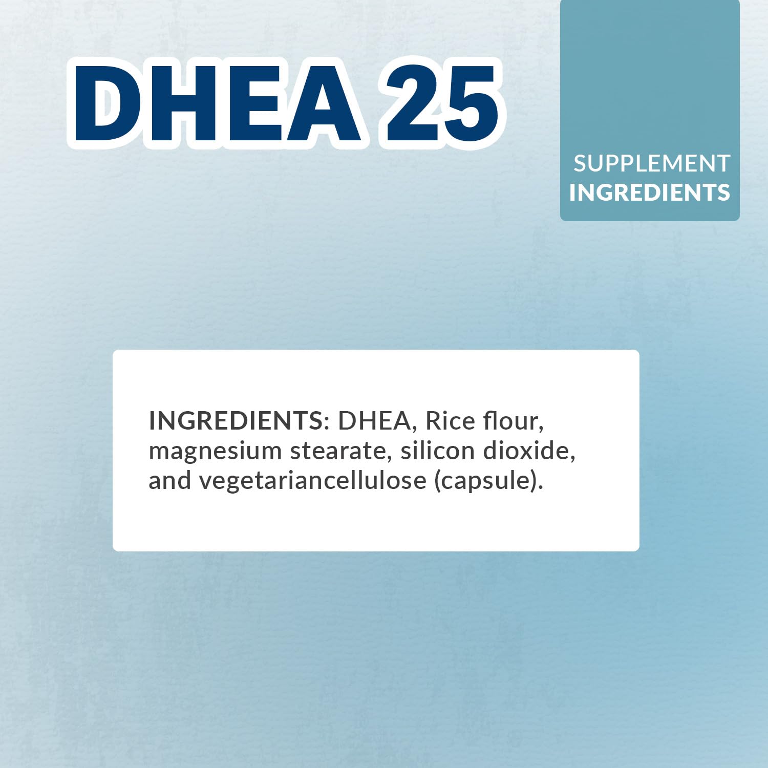 Foto 5 pulgar | Suplemento Biolabs Pro Dhea 25 Mg Para Mujeres Y Hombres 60 Cápsulas - Venta Internacional.