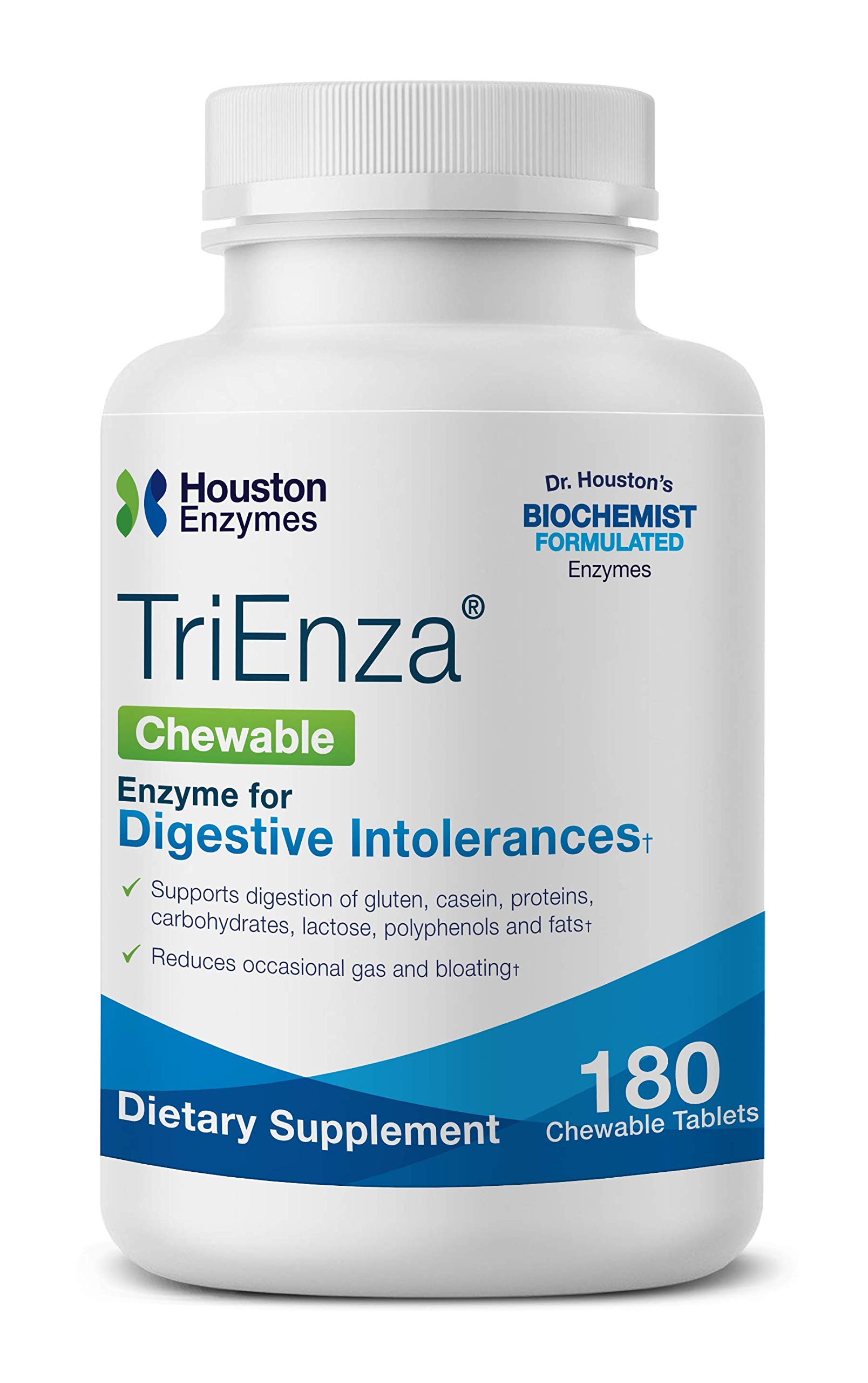 Foto 2 pulgar | Suplemento Trienza 180 Comprimidos Masticables De Houston Enzymes - Venta Internacional.