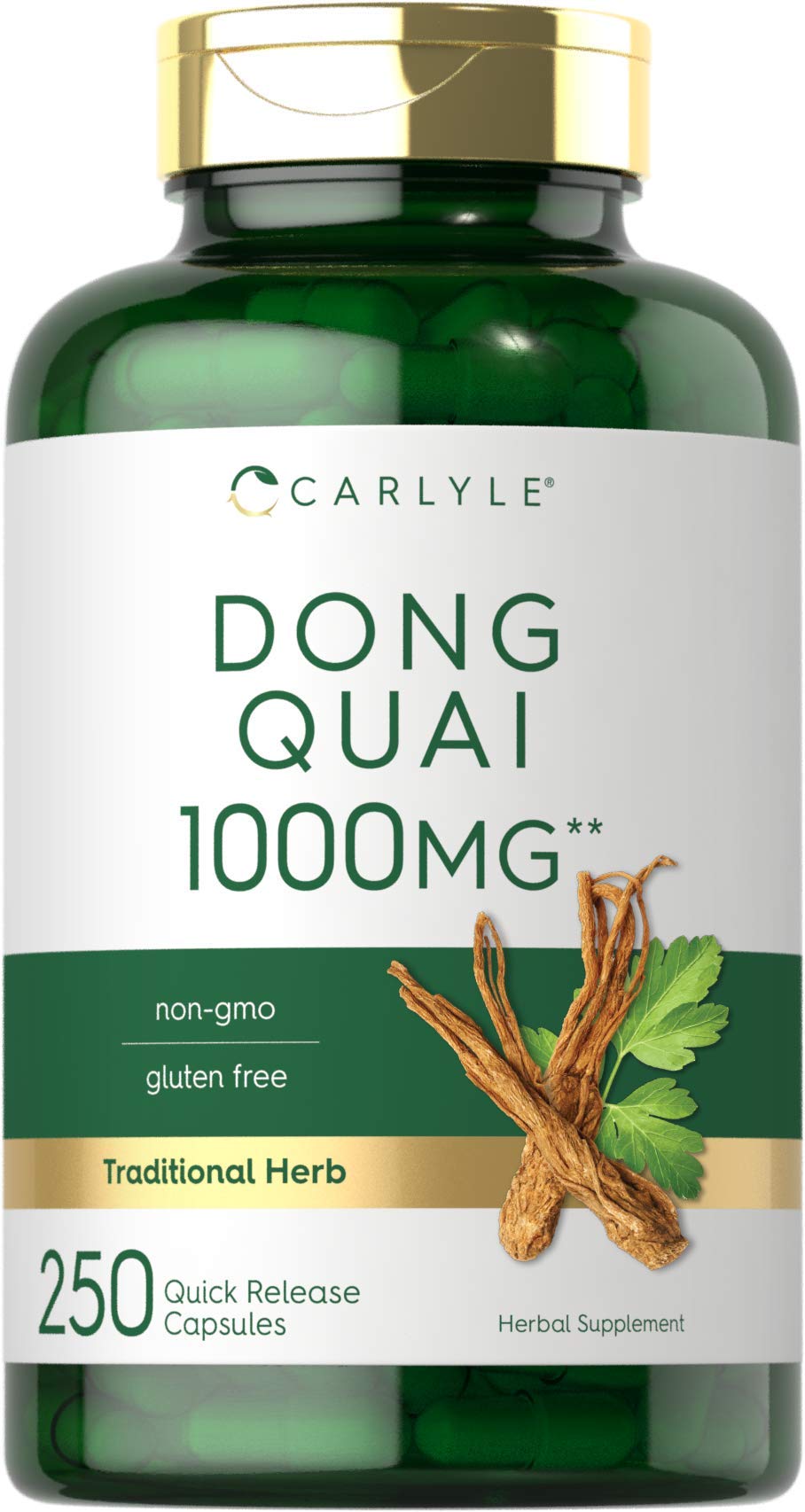 Foto 2 pulgar | Suplemento Carlyle Dong Quai, Cápsulas De 1000 Mg, 250 Unidades - Venta Internacional.
