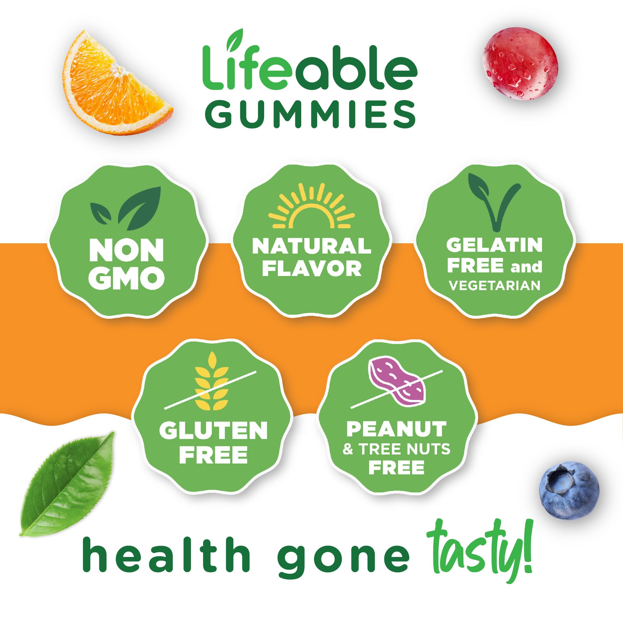 Foto 5 pulgar | Suplemento: Gomitas De Moringa Lifeable, Extracto De 4000 Mg, 60 Gomitas - Venta Internacional.
