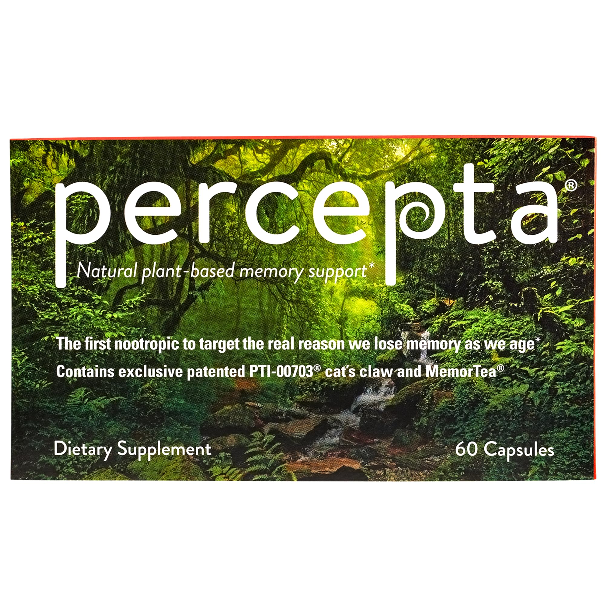 Foto 2 pulgar | Supplement Percepta, Soporte Para La Memoria A Base De Plantas, Suministro Para 30 Días - Venta Internacional.