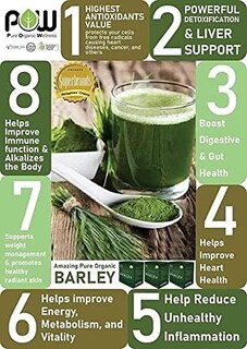 Foto 5 | Mezcla De Bebida En Polvo Iam Worldwide Pure Barley Organic 30 G - Venta Internacional.