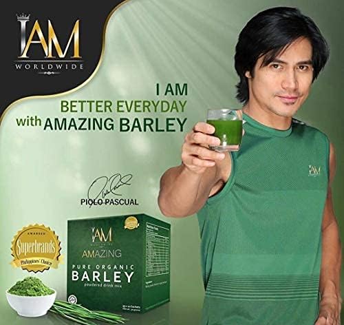 Foto 7 | Mezcla De Bebida En Polvo Iam Worldwide Pure Barley Organic 30 G - Venta Internacional.