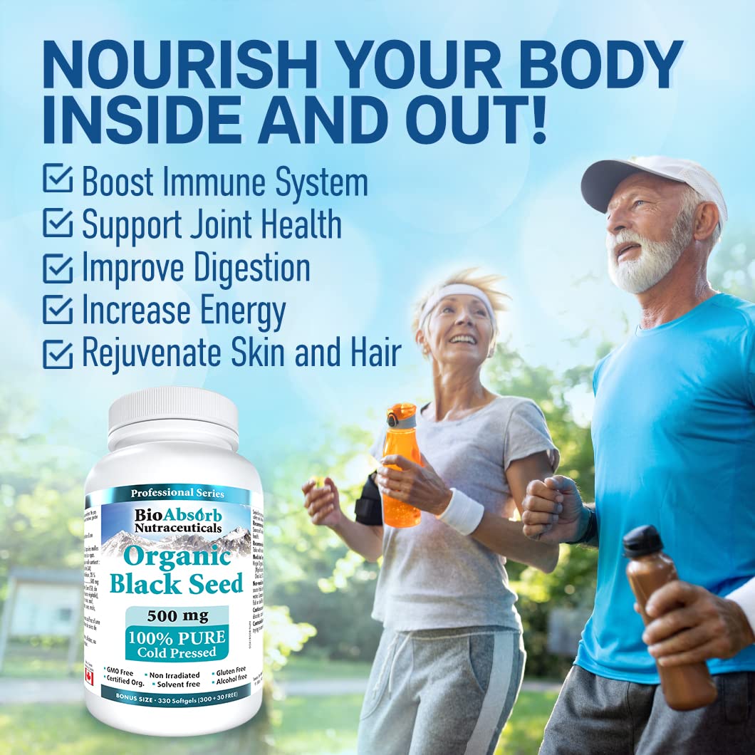 Foto 5 | Suministro De Aceite De Semilla Negra Orgánico Supplement Bio Absorb Para 82 Días - Venta Internacional.