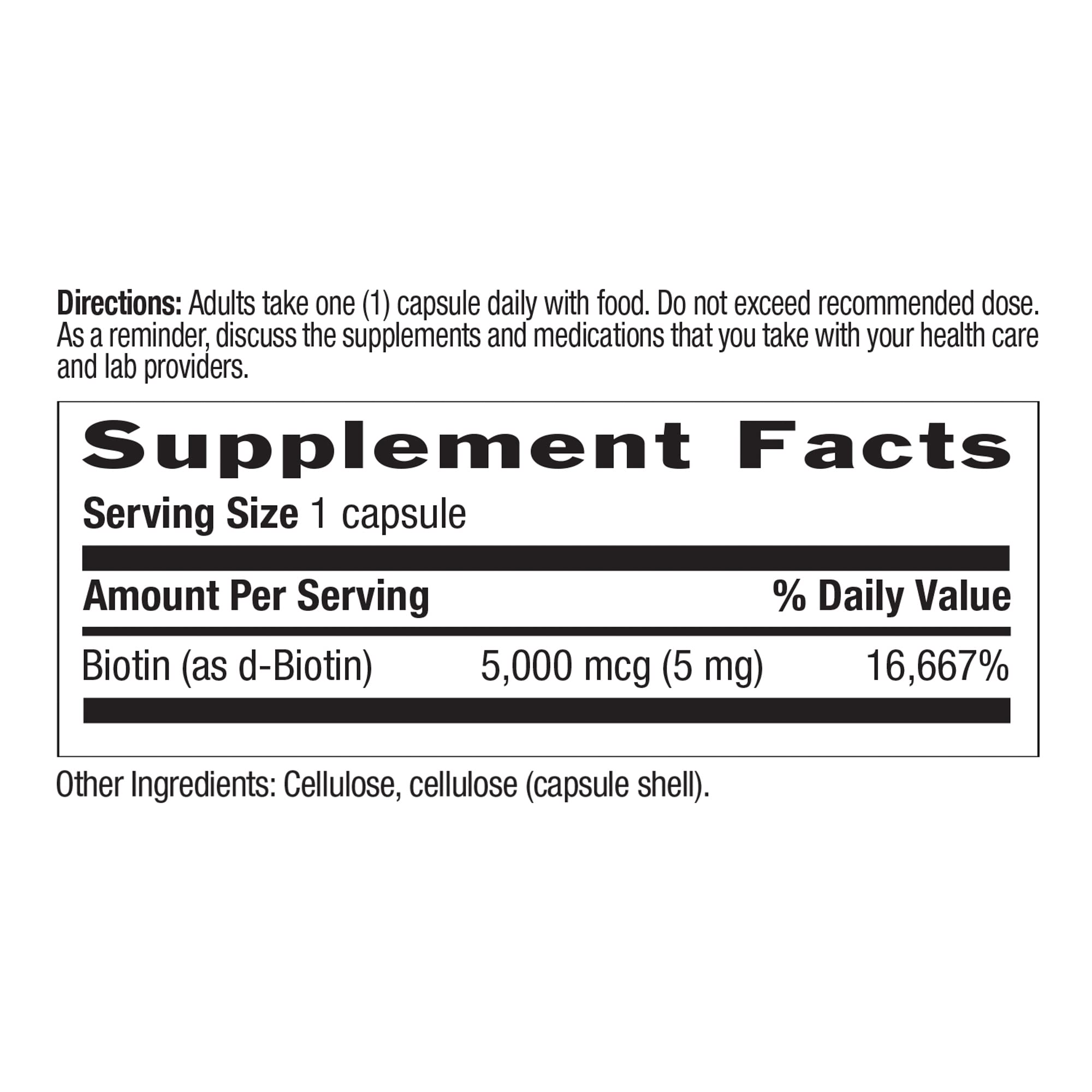 Foto 3 pulgar | Suplemento Country Life De Biotina De Alta Potencia, 5 Mg, 120 Cápsulas Veganas - Venta Internacional.