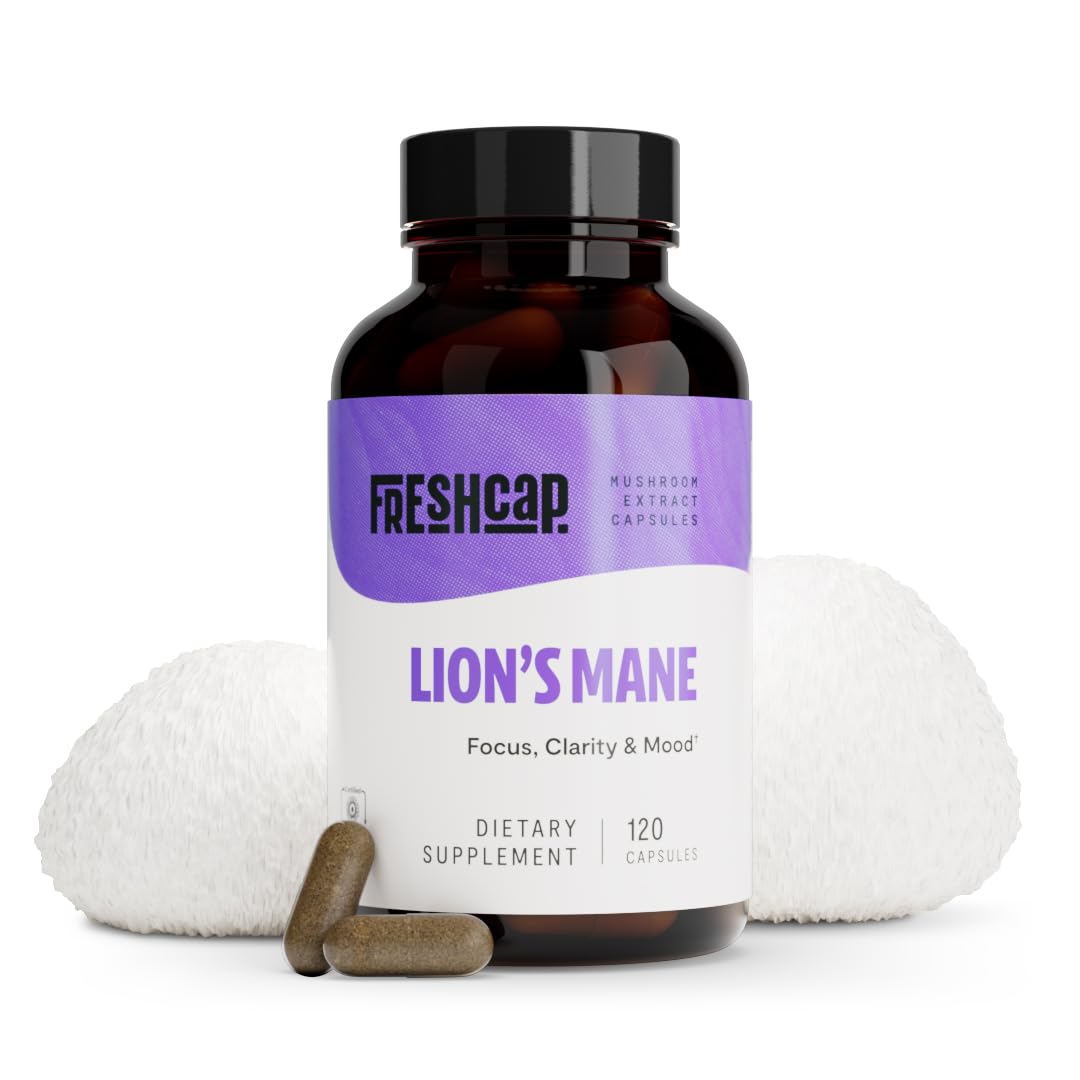 Foto 1 | Suplemento De Extracto De Hongos Freshcap Lions Mane 120 Cápsulas - Venta Internacional.