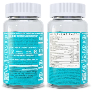 Foto 7 | Gominolas Veganas Para El Cabello Sugarbearhair Con Biotina, 1 Mes - Venta Internacional.