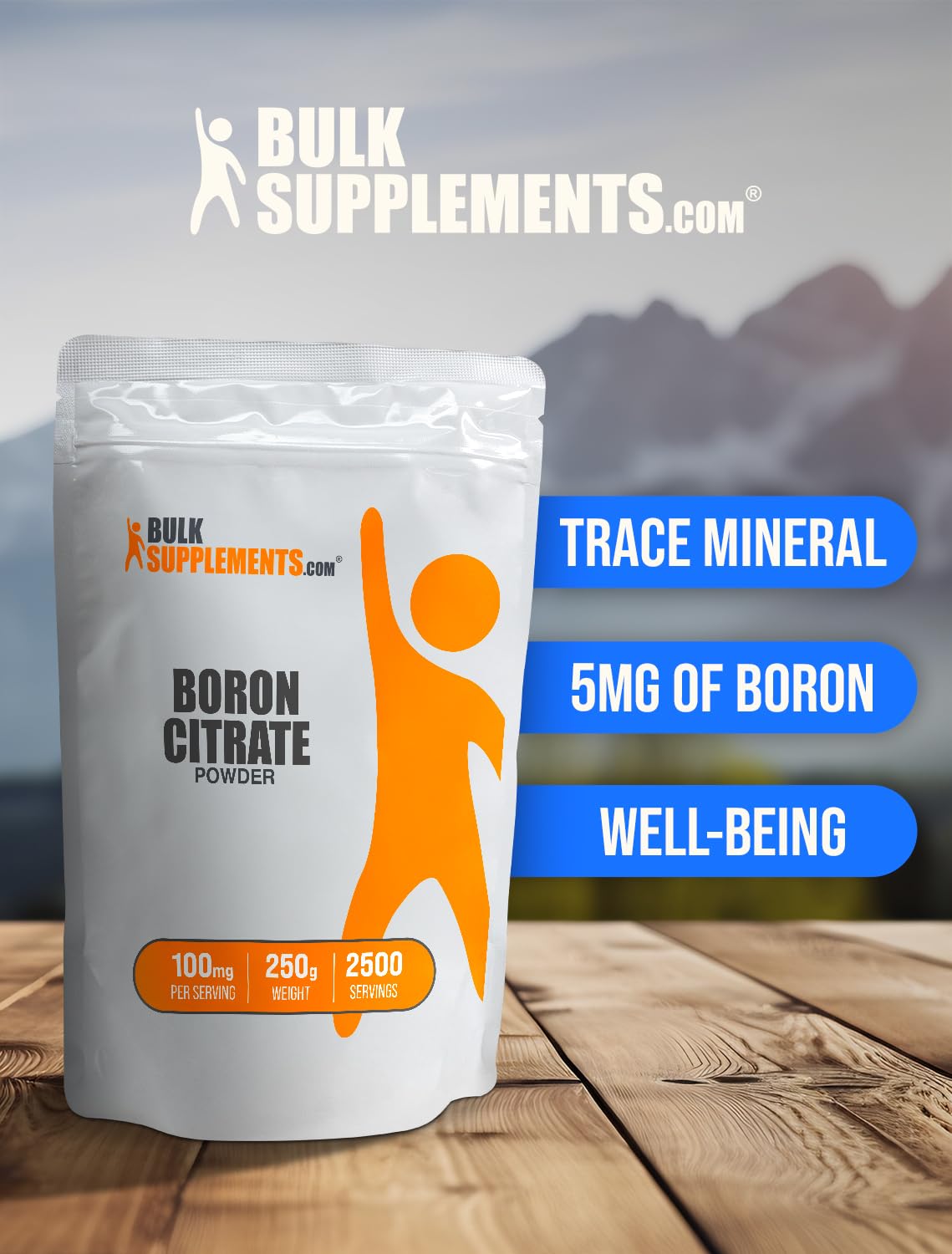 Foto 6 pulgar | Suplemento Bulksupplements.com Citrato De Boro 250 G (250 Ml) - Venta Internacional.