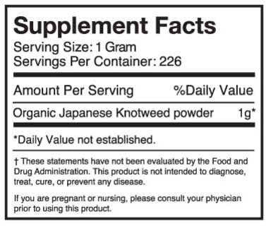 Foto 3 | Suplemento Nature Restore Japanese Knotweed En Polvo 250 Ml - Venta Internacional.