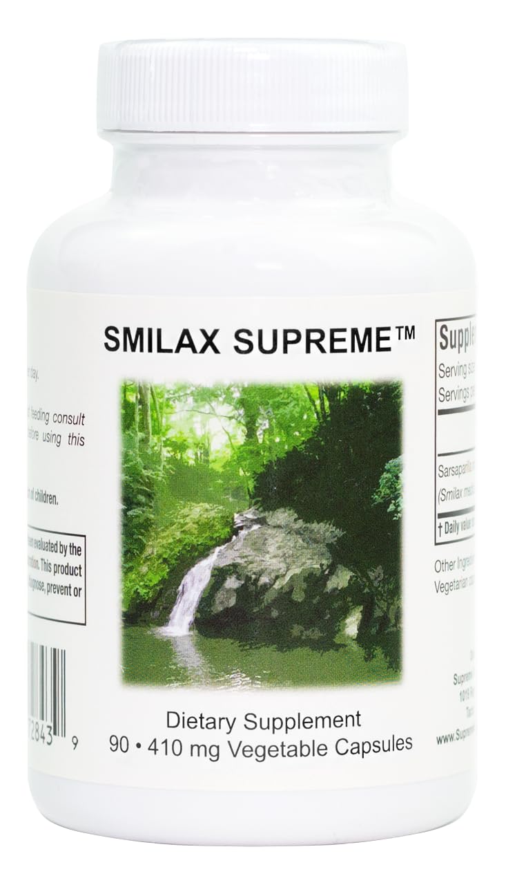 Foto 2 pulgar | Supreme Nutrition Smilax 90 Cápsulas Vegetarianas De Zarzaparrilla - Venta Internacional.